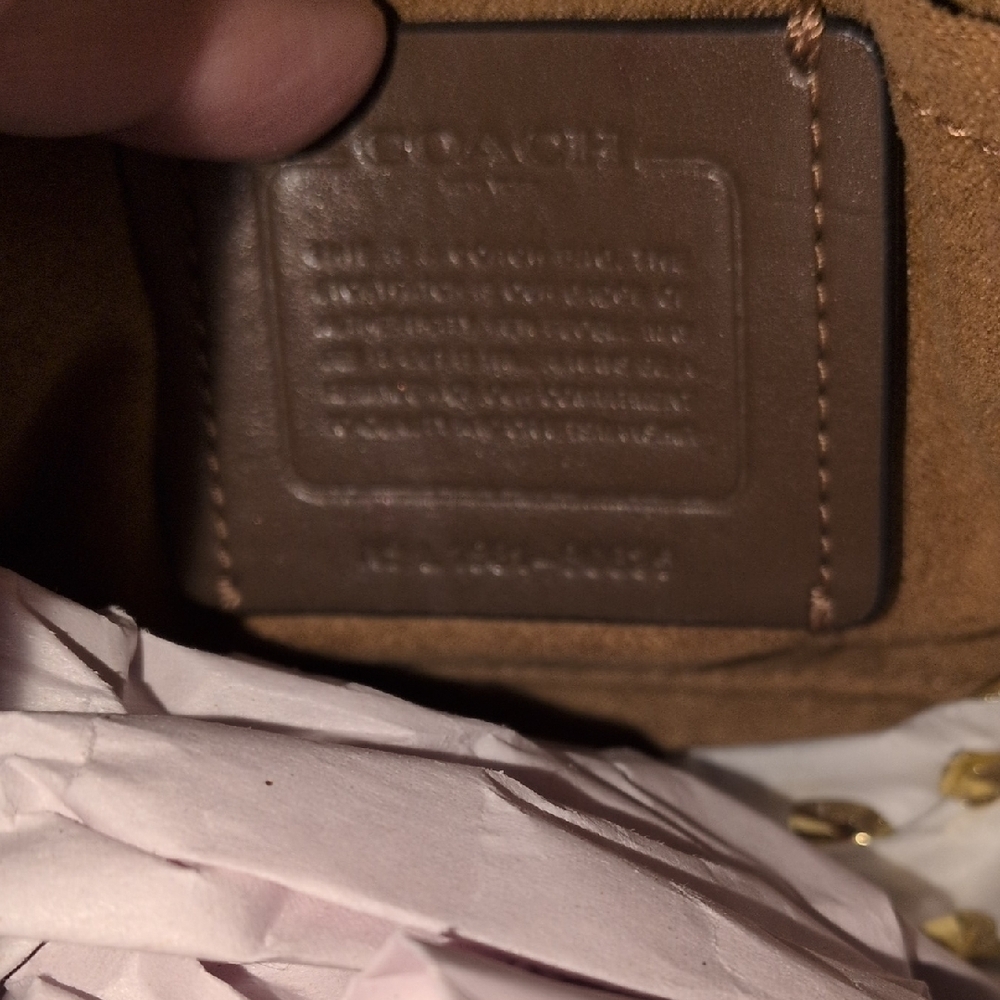 Coach Klare Crossbody Signature With Snake Texture On Sides - Picture 2 of 10